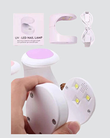 UV ve LED Jel Kurutmaya Uygun – Çift Dalga Boylu Mini Kurutucu