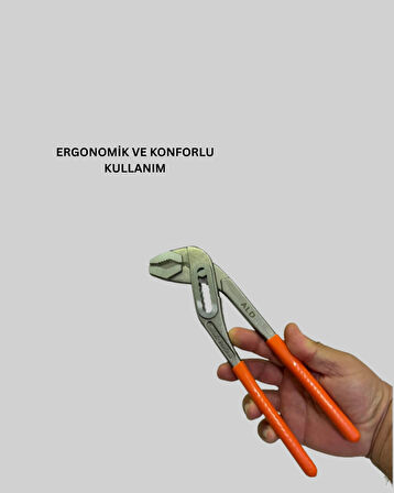 Çelik Alaşımlı Ayarlı Papağan Pense Yalıtımlı Sap