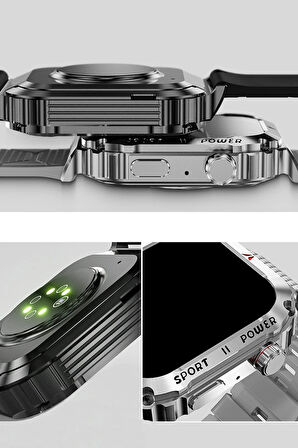 OD3 2.1 inç IPS Ekran IP68 Su Geçirmez Konuşma ve NFC Özellikli Akıllı Saat - 