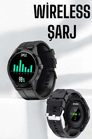 Akıllı Saat Çok Fonksiyonlu Sesli Görüşme NFC Uyumlu Amoled Ekran