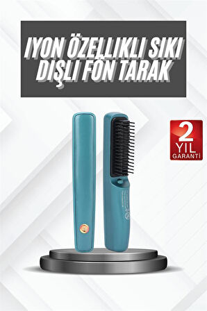 Fön Tarak Yüksek Isı Ayarlı Elektriklenme Karşıtı İyon Özelliği