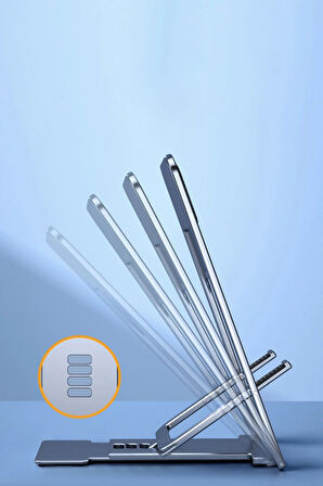 CM25 Ayarlanabilir Katlanabilir Masaüstü Telefon Tutucu - Siyah-(5796)