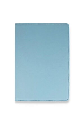 iPad Mini 6 Kılıf 360 Tablet Deri Kılıf - Turkuaz-(5796)