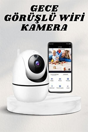 Wifi Kamerası Kablosuz Wifi Güvenlik Kamerası