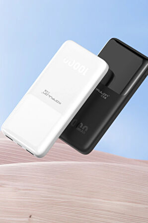 A35 10.000 mAh 15W Mini Powerbank - Siyah-(5796)