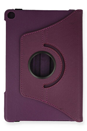 Lenovo Tab M10 TB328FU Kılıf 360 Tablet Deri Kılıf - Mürdüm-(5796)