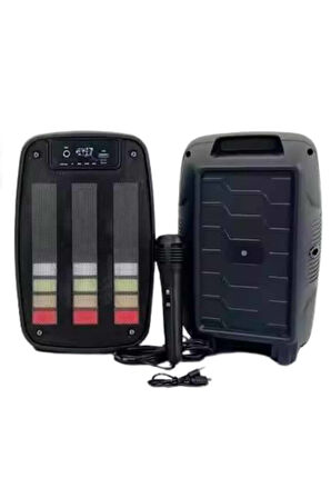 Kablosuz Hoparlör İOS ve Android Uyumlu Şarjlı SD Kart Girişli Bluetooth Hoparl