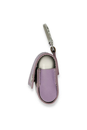 Airpods Pro (1.nesil) Askılı Kılıf - Lila-(5796)