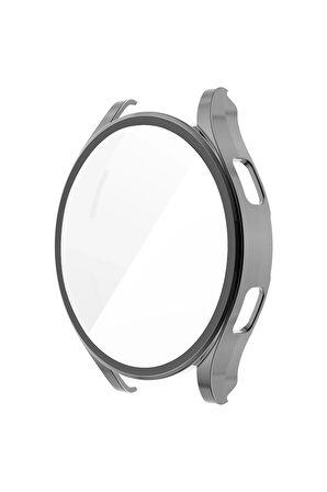 Watch 5 44mm Wall Camlı Kasa Ekran Koruyucu - Uzay Grisi-(5796)