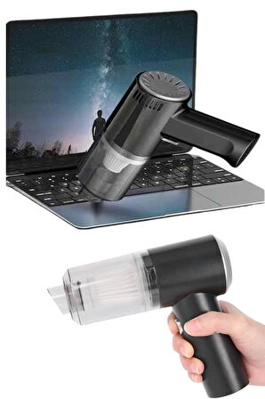 Yeni Nesil Mini Vakumlu Araç Süpürgesi El Süpürgesi Şarjlı