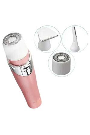 Yüz Kaş ve Tüm Vücut Epilasyon Aleti3 Başlıklı Epilatör Tüm Cilt Tiplerine 