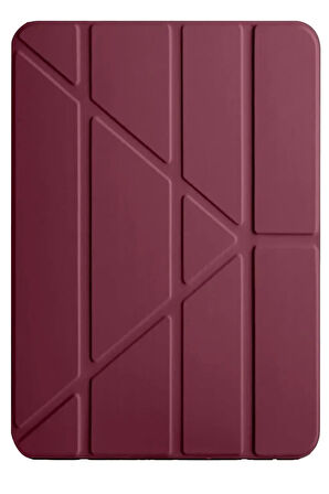 Huawei MatePad Pro 12.2 2025 Kalemlikli Mars Tablet Kılıfı - Mürdüm-(5796)