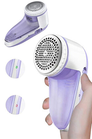 Giysi Tiftik Ve Kazak Tüy Toplama Makinesi Pratik Temizleme Şarjlı