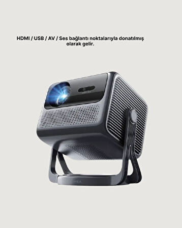 Smart Projector Android TV Ev Sinema Projeksiyonu