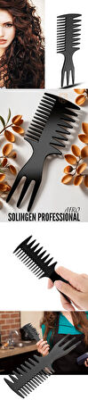 HSNET Saç Şekillendirici Afro Perma Tarağı Solingen Professional