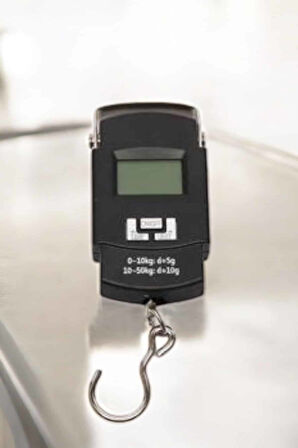 Ağırlık Ölçer 50 Kg El Terazisi El Kantarı Pilli Led Ekran