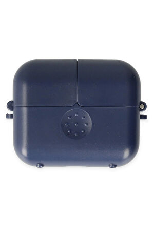 Airpods 3 (3.nesil) Basmalı Kılıf - Lacivert-(5796)