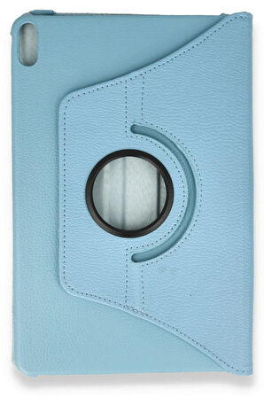 Huawei Honor Pad X8A Kılıf 360 Tablet Deri Kılıf - Turkuaz-(5796)