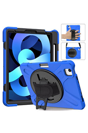 iPad Pro 11 (2020) Kılıf Amazing Tablet Kapak - Mavi-(5796)