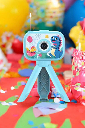 Ayaklı Mini Fotoğraf Makinesi Çocuk Için Eğitici Video Kamera