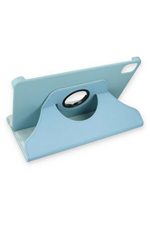 Xiaomi Mi Pad 5 11 Kılıf 360 Tablet Deri Kılıf - Turkuaz-(5796)