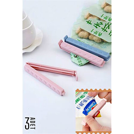 HSNET Poşet Klipsi 3 Adet