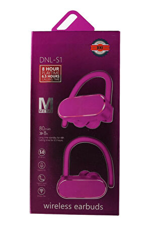 DNLS1 Wireless Kulaklık - Pembe-(5796)