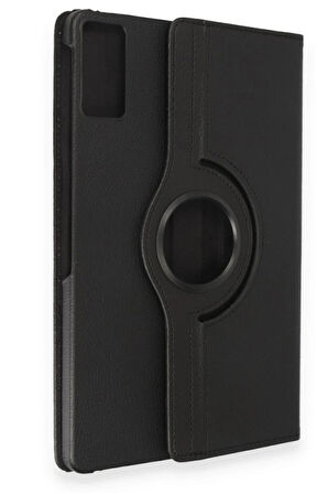 Samsung Galaxy T550 Tab A 9.7 Kılıf 360 Tablet Deri Kılıf - Siyah-(5796)