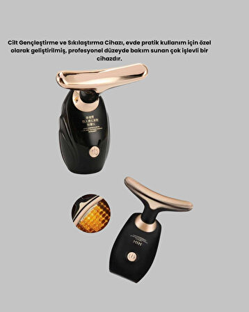 Cilt Gençleştirme ve Sıkılaştırma Cihazı Kolajen Artırıcı Titreşimli