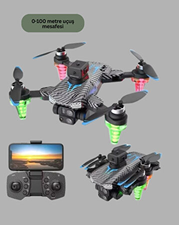 1080P Kameralı Drone Katlanabilir Tasarım Kolay Kullanım