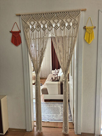 Makrome Perde 100x200 cm