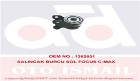 MKS 1534 Alt Salıncak Burcu Arka (Sağ Sol) Focus II C-Max 03-07 Focus II 04-12 C-Max 07-Volvo C30 0612 V70 II V50 06- 4M513A424AF