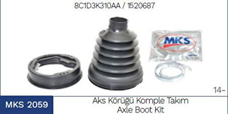 MKS 2059 Aks Körüğü İç Takım Transit V363 V362 14-Custom 12- BK214A084BA