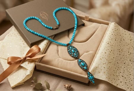 MK Design JewelryTurquaz Kolye