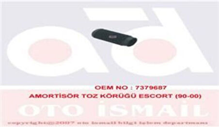 MKS 356 Ön Amortisör Toz Körüğü Escort 90-01 Orion III 90-94 95AB3K036AD