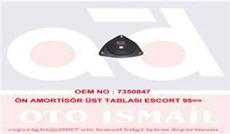 MKS 375 Amortisör Üst Tablası Ön Escort 95-00 95AB3K155AD