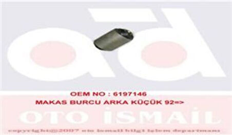 MKS 418 Makas Burcu Arka (Küçük) Transit Em 2.5 85-92 T12 T15 92-00 Ölçü (A50.5x16x82) 92VB5719AA