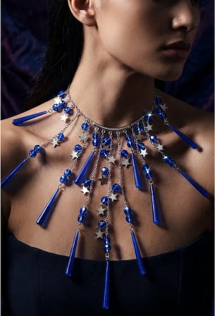 MK Design Jewelry  Parlament Mavisi Kolye