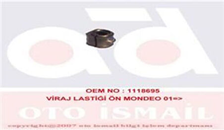 MKS 669 On Viraj Demir Lastiği Mondeo III 01-07 Çap 20mm 1S715484AD