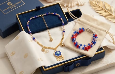 MK Design Jewelry Nazar Boncuklu Kolye ve Bileklik