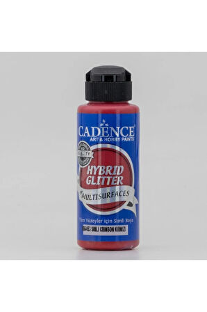 Gümüş Simli Hibrit Multisurface 120ml Crimson Kırmızı Hsg-053