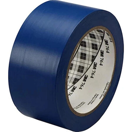 764i Yer Işaretleme Bandı - Mavi - 50mm X 33 Mt