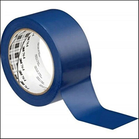 764i Yer Işaretleme Bandı - Mavi - 50mm X 33 Mt