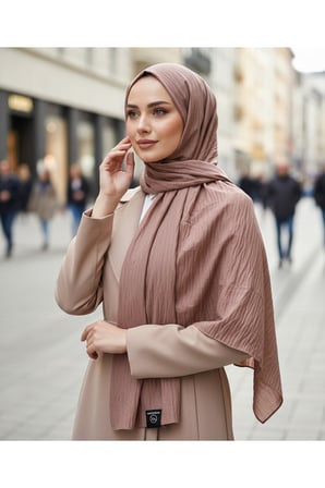 Moda Kaşmir Safir Kadın Eşarp 1