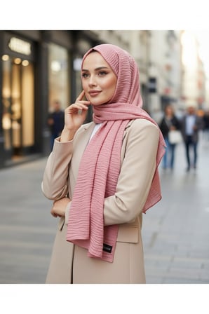 Moda Kaşmir Safir Kadın Eşarp 1