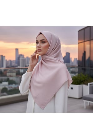 Moda Kaşmir Safir Kadın Eşarp 1