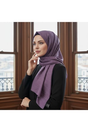 Moda Kaşmir Safir Kadın Eşarp 1