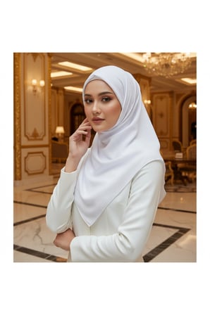Moda Kaşmir Safir Kadın Eşarp 2