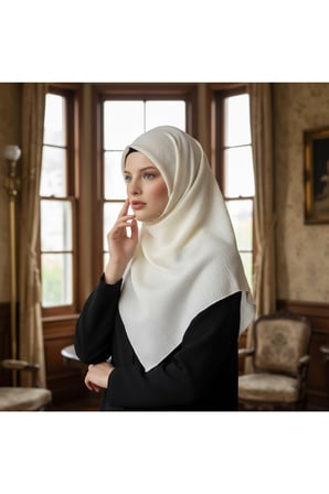 Moda Kaşmir Safir Kadın Eşarp 2