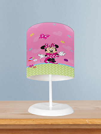 MEKTA HOME BEBEK VE ÇOCUK ODASI Minnie Maus Desenli Abajur